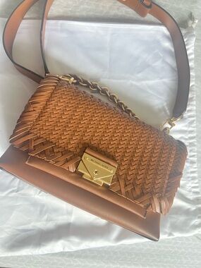 Tan Michael Kors cece bag